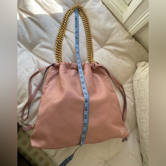 Stuart Weitzman Leather Chain Bag - Picture 4 of 9